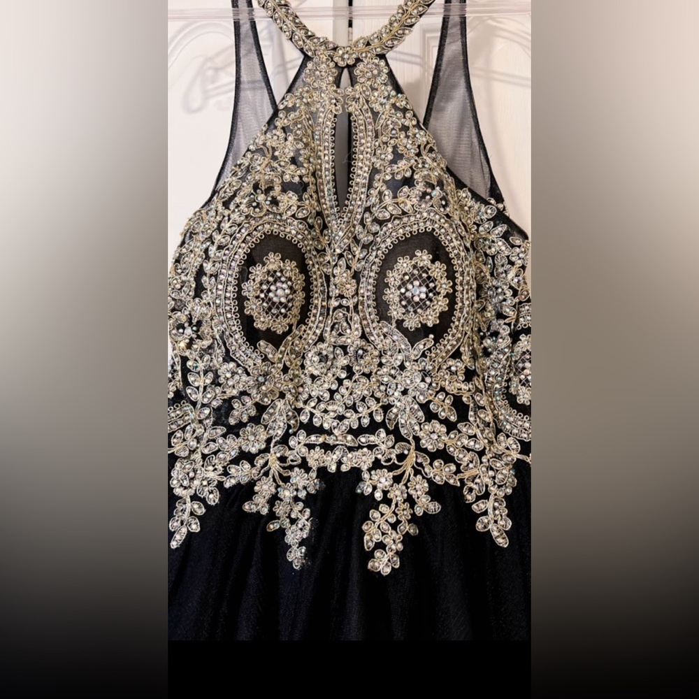 Gorgeous spring dance/prom dress short/ sequined bodice - Picture 2 of 9